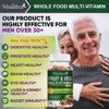 Mulittea Fruit & Vegetable Complex Gummies with Dietary Fiber – Energy & Immune Support – 60 CT - 4 of 4
