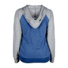 MLB Chicago Cubs Women's Lightweight Bi-Blend Hooded Sweatshirt - 2 of 4