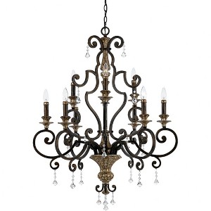 Quoizel Lighting Marquette 9 - Light Chandelier in  Heirloom - 1 of 3