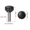Unique Bargains Plastic Threaded Bolt Knurled Clamping Knob Thumb Screws 6 Pcs - 2 of 4
