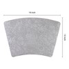 REGALWOVEN Faux Leather Washable Wipeable Non-slip Kitchen Dining Placemat 19 x 12 Inch 6 Pcs - 4 of 4