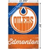 Trends International NHL Edmonton Oilers - Retro Logo 13 Unframed Wall Poster Prints - 3 of 4