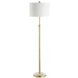 Pierson Floor Lamp (Includes LED Light Bulb) Gold/White - Safavieh