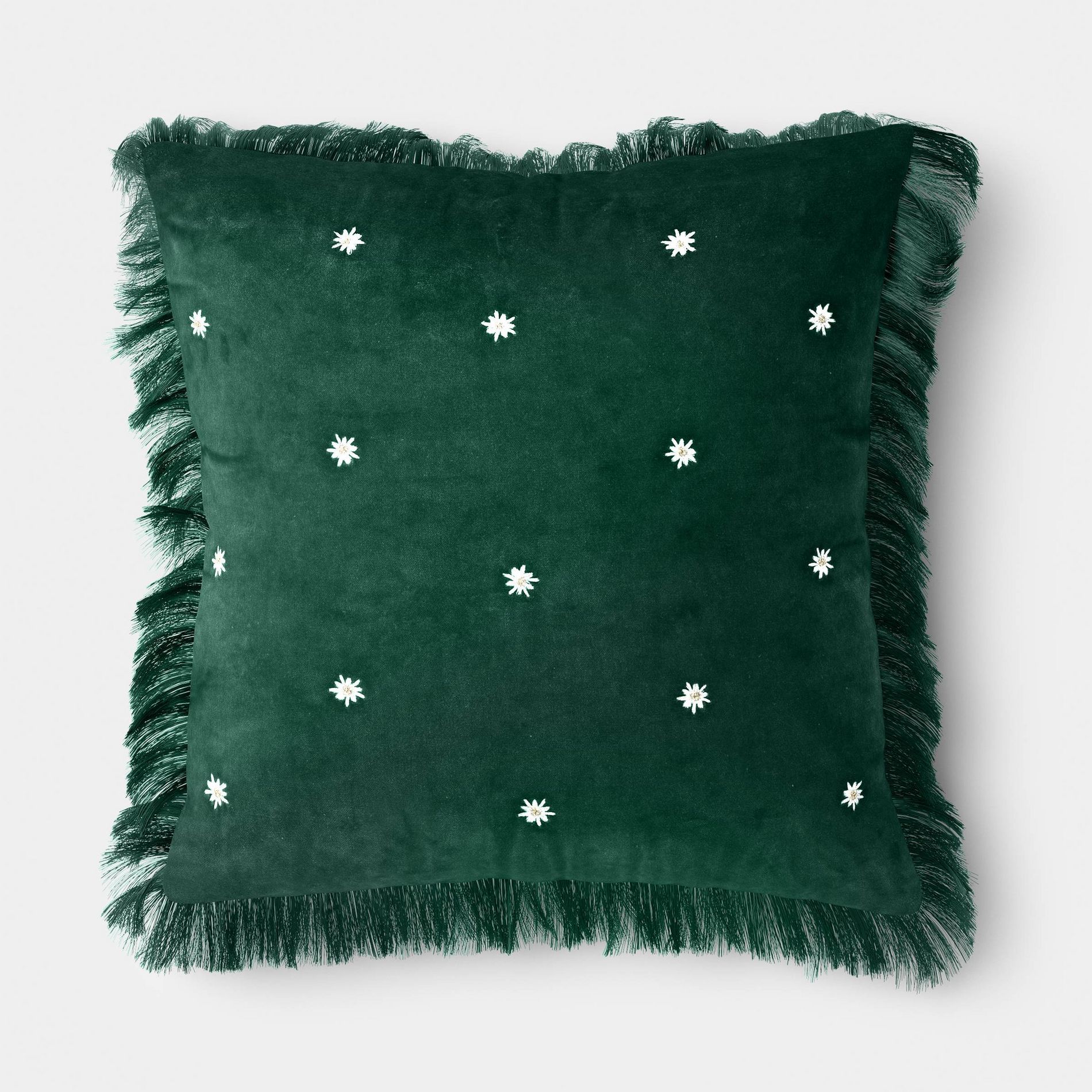 Simple Star Throw Pillow Green - Threshold™