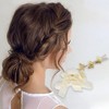 Unique Bargains Women's Fashion Elegant Butterfly Tassel Hair Clips 1 Pc - 2 of 3