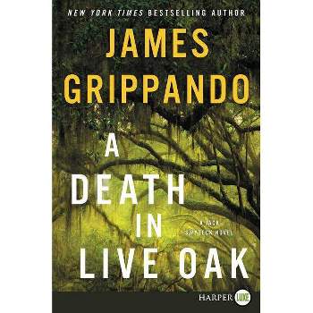 A Death in Live Oak - (Jack Swyteck) Large Print by  James Grippando (Paperback)