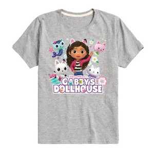 Boys' - Gabby's Dollhouse - Gabbys Dollhouse Group Short Sleeve Graphic T-Shirt - 1 of 4
