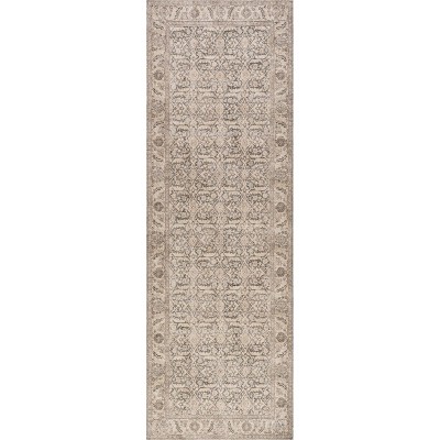 Nuloom Hillstone Collection Calantha Traditional Vintage Medallion Area Rug