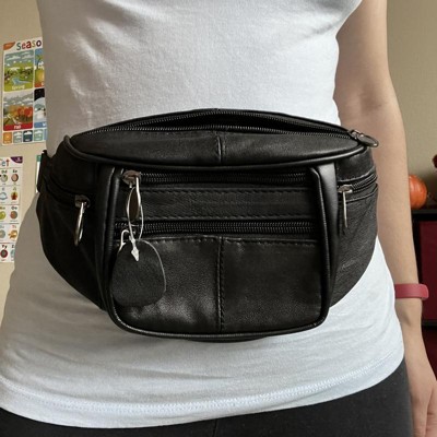 No.105 Leather Fanny Pack, Bum Bag with adjustable strap. – Burrow Leather  Goods