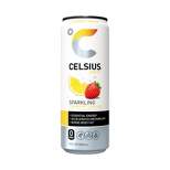 Celsius Sparkling Strawberry Lemonade Energy Drink - 12 fl oz Can