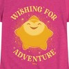 Girls' - Disney - Wishing For Adventure Fitted Short Sleeve Graphic T-Shirt - 2 of 4