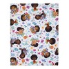 Disney Encanto Power Trio Purple and Teal 4 Piece Toddler Bed Set - 4 of 4