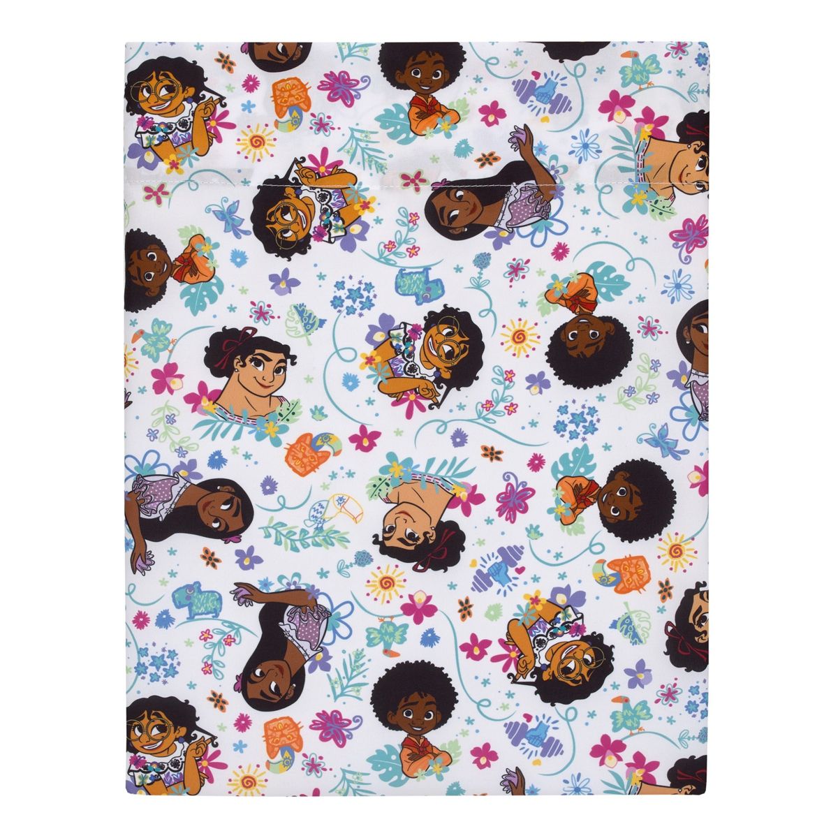 Disney Encanto Power Trio Purple and Teal 4 Piece Toddler Bed Set - thumbnail 4
