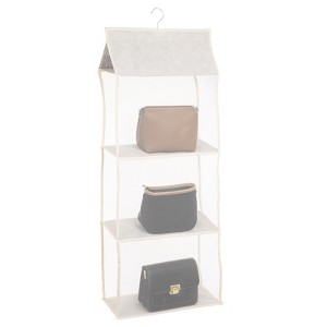 Unique Bargains Hanging Purse Handbag Organizer with 360 Rotation Hanger Hook - 1 of 4