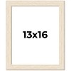 PosterPalooza | 13x16 Wide Barnwood Picture Frame, UV Acrylic, 6 Finishes - Grey, Brown, White, and Black - 2 of 4