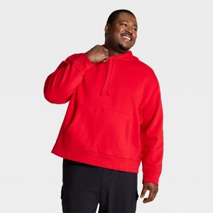 Men's Active Comfort Cotton Fleece Hoodie - All In Motion™ - 1 of 3