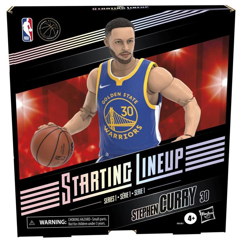 Hasbro Starting Lineup Series 1 Stephen Curry, 2 of 7