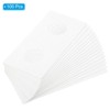 Unique Bargains Transparent Window Paper Coin Storage Organizing Protective Coin Holder 100 Pcs - 3 of 4