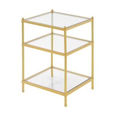 Royal Crest End Table Gold - Breighton Home