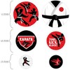Big Dot of Happiness Karate Master - Martial Arts Birthday Party Giant Circle Confetti - Party Decorations - Large Confetti 27 Count - 2 of 4