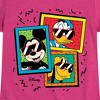Girls' - Disney - Mickey Friends Sunglasses Fitted Short Sleeve Graphic T-Shirt - 2 of 4