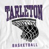 Tarleton State University Basketball Hoop Adult T-Shirt Athletic Heather - 2 of 4
