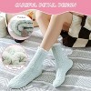 FURNIinspire 7 Pairs Socks Warm Cozy Gifts for Women Fluffy Fuzzy Sock Plush Sleeping Slipper Socks Soft Warm Fabric, Multicolored, 10.92"*2.93"*4.68" - 3 of 4