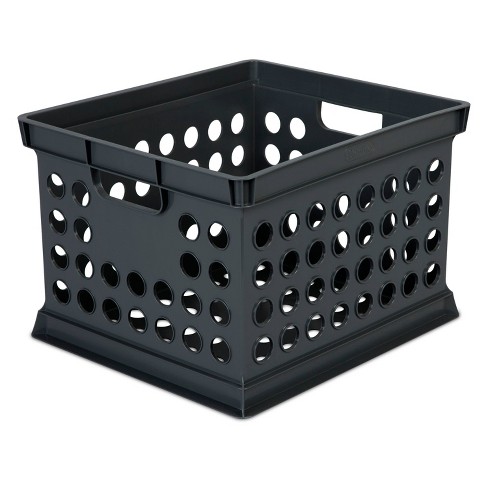 Storage Crate Black - Room Essentials™ - image 1 of 3