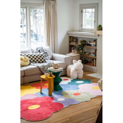 Lany Space Funky Flowers Rug