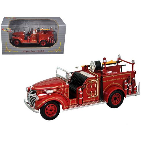 1941 Gmc Fire Engine Truck Red 1/32 Diecast Model By Signature Models ...