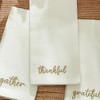 Elrene Harvest Sentiment Embroidered Napkins, Set of 4 - 17" x 17" - Elrene Home Fashions - 2 of 4