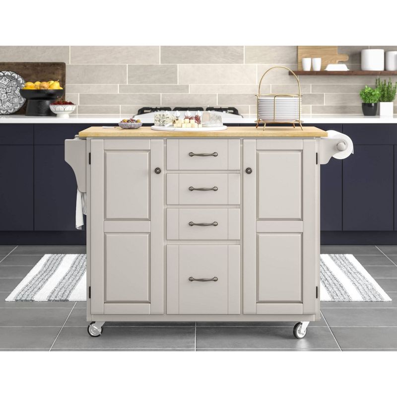 Kitchen Carts And Islands White Base - Home Styles, 3 of 12