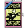 Trends International Disney The Nightmare Before Christmas - Worst Nightmare Framed Wall Poster Prints - 3 of 4