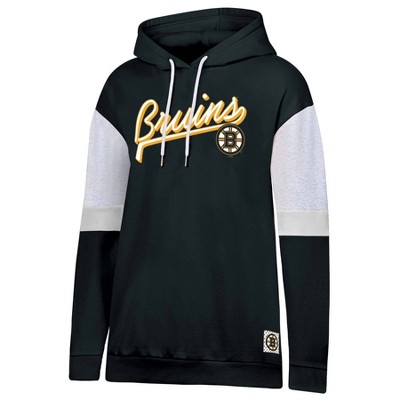 Nhl Boston Bruins Girls' Poly Fleece Hooded Sweatshirt : Target