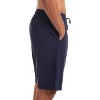 At The Buzzer Men's Pajama Shorts  -  Sleepwear Bottoms for Men with Pockets -  PJs - 2 of 3