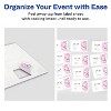 Avery Flexible Printable Name Tags, 2-1/3" x 3-3/8", Matte White, 80 Removable Name Badges (25395) - 3 of 4