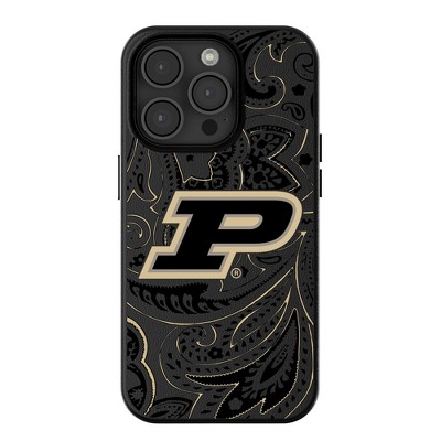 Keyscaper NCAA Big Ten Universities Paisley MagSafe Compatible Cell Phone Case for Apple iPhone