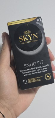 SKYN Snug Fit Non-Latex Lubricated Condoms - 12ct : Target