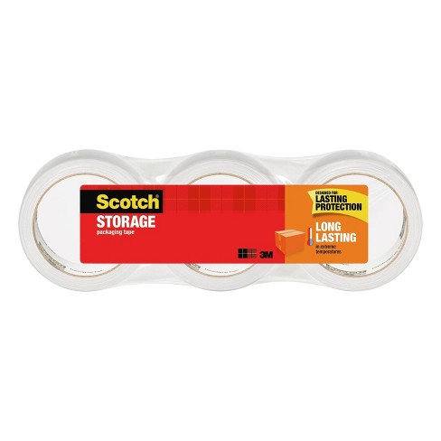 Scotch 3pk Storage Packaging Tape 1.88 X 38yd : Target