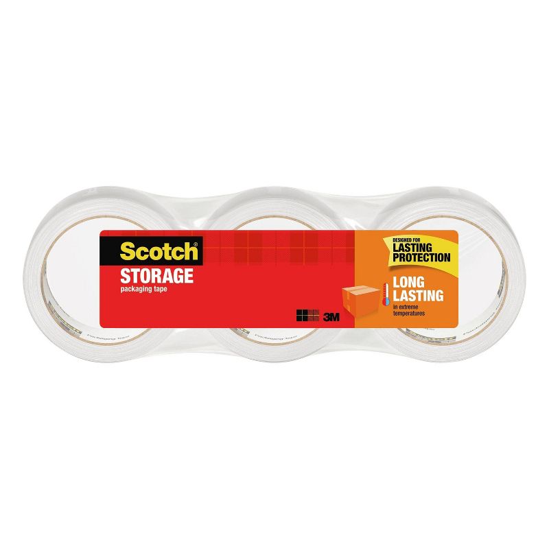 Scotch 3pk Storage Packaging Tape 1.88&#34; x 38yd, 1 of 10