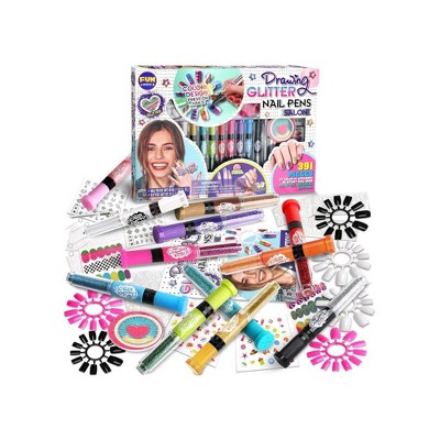 LOVELAY CREATIONS 315 Pieces Ultimate Kids Nail Kit