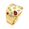 Ross-Simons 2.10 ct. t.w. Multi-Gemstone Ring in 18kt Gold Over Sterling - 3 of 4