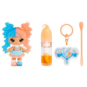 Yummiland Lip Gloss Doll: Mystery Color Change - Gwen Gummybear Includes DIY Lip Gloss + Removable Keychain - 1 of 4