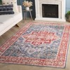Arizona ARZ137 Machine Washable Skid Resistant Power Loomed Indoor Rugs - Safavieh - 2 of 4