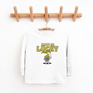 The Juniper Shop Happy Go Lucky Pot Of Gold Toddler Long Sleeve Tee - 1 of 2