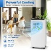 Tangkula 8000 BTU Portable Air Conditioner 3 in 1 Floor AC Unit w/ Fan & Dehumidifier Quiet Air Cooler - 2 of 4