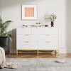 Whizmax Modern 7 Drawer Dresser for Bedroom, Chest of Drawers for Closet with Deep Drawers, Long Wooden Dresser for Living Room, Kids Room - 2 of 4