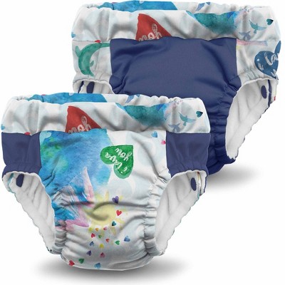 Kanga Care Lil Learnerz Reusable Toilet Training Pants (Medium - Lava &  Nautical)