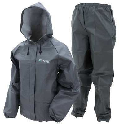 Frogg Toggs Ultra-light Rainsuit L/xl - Carbon Black : Target