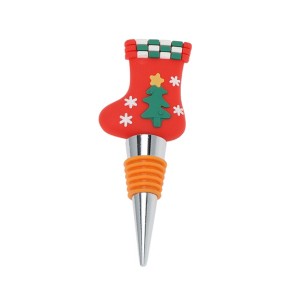 Unique Bargains Silicone Ring Christmas Stocking Stopper Aluminum Alloy TPE 4.53"x1.06"x0.83" 1 Pc - 1 of 3